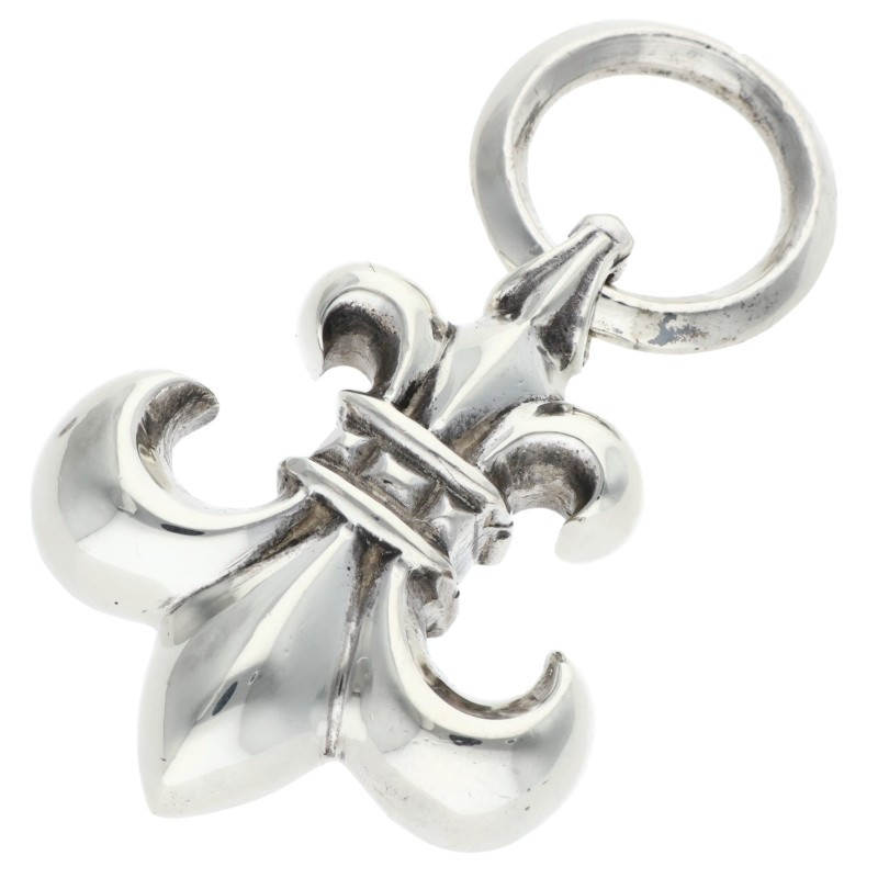 クロムハーツ Chrome Hearts   BS FLUER CHARM BS太陽フレア惹きつける 惹きつける しろがね色首飾りいの一番(しろがね色 26.06g)【804062】【SJ02】【小物】【中古】bb467#rinkan*B