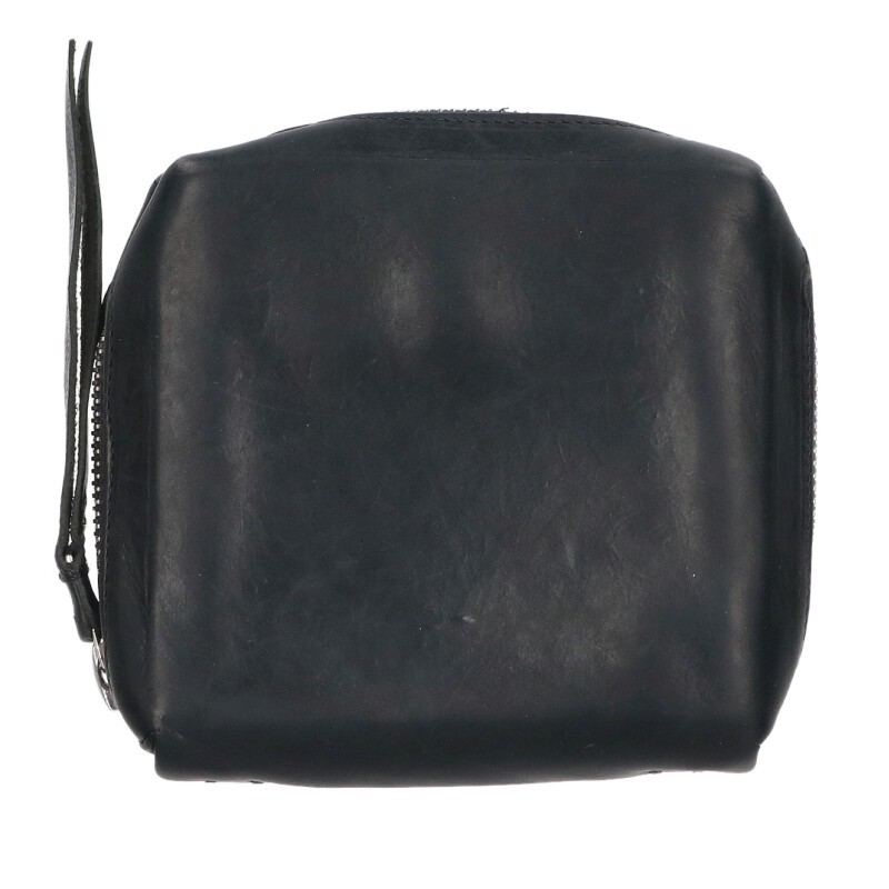 エムエークロス MA+  ラウンドジップレザー札入れ(黒いこと)【105062】【BS99】【小物】【中古】bb457#rinkan*B 財布・ケース-バッグ・小物・ブランド雑貨-メンズ財布