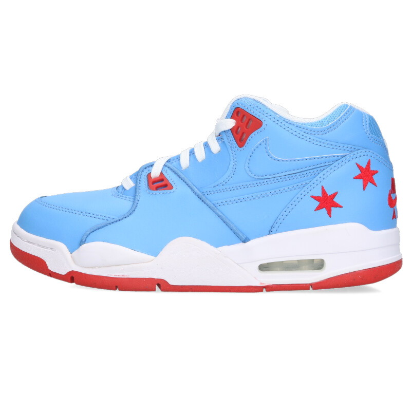 ナイキ NIKE 大きさ:27糎  CU4831-406 Air Flight 89 Chicago 大気圏飛翔89 風の強い町スニーカー(点火装置青色×赤いこと)【214062】【BS99】【メンズ】【小物】【中古】bb33#rinkan*A