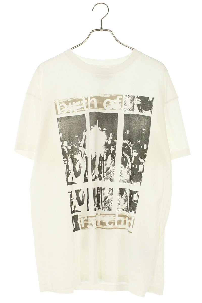バースオブロイヤルチャイルド Birth Of Royal Child　 サイズ:L フラッシュライトヴィンテージTシャツ(ホワイト)【214062】【SS13】【メンズ】【中古】bb310#rinkan*S
