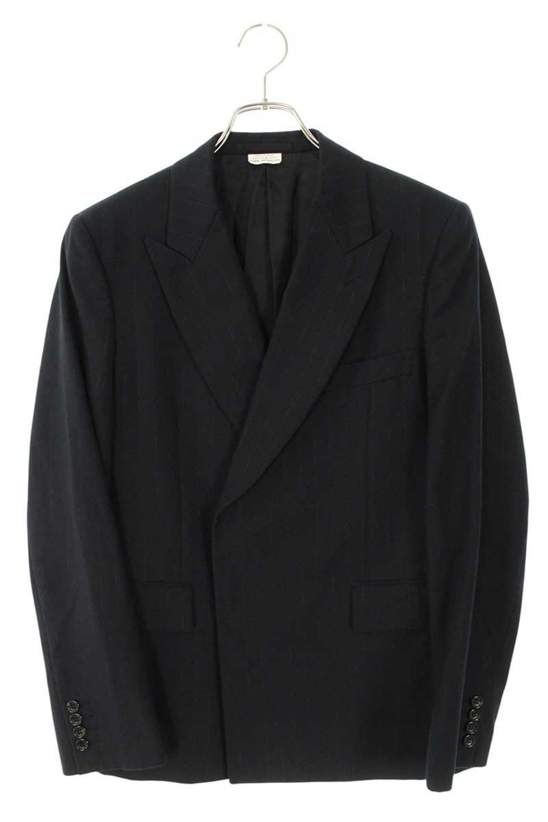 コムデギャルソンオムドゥ COMME des GARCONS HOMME DEUX 大きさ:S  DJ-J030 AD2022 ダブルブレスドジャケット(米国海軍)【514062】【BS99】【メンズ】【中古】bb187#rinkan*B