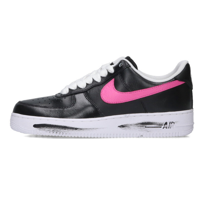 ナイキ NIKE ×ピースマイナスワン peaceminusone サイズ:28cm AIR FORCE 1 LOW PARA NOISE 3.0 AQ3692-004 エアフォース1パラノイズスニーカー(ブラック×ホワイト×ピンク)【914062】【BS99】【メンズ】【小物】【中古】bb14#rinkan*S|RINKAN