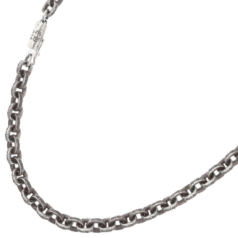 クロムハーツ Chrome Hearts 大きさ:30inch  PAPER CHAIN 30 調査報告チェーン店30inch しろがね色首飾り(しろがね色 56.13g)【714062】【os06】【小物】【中古】bb33#rinkan*B