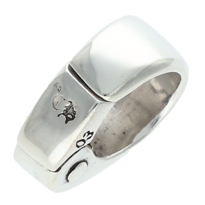 クロムハーツ Chrome Hearts   PLAIN BALE プレーンベイル しろがね色首飾りいの一番(しろがね色 3.99g)【324062】【SS07】【小物】【中古】bb476#rinkan*B