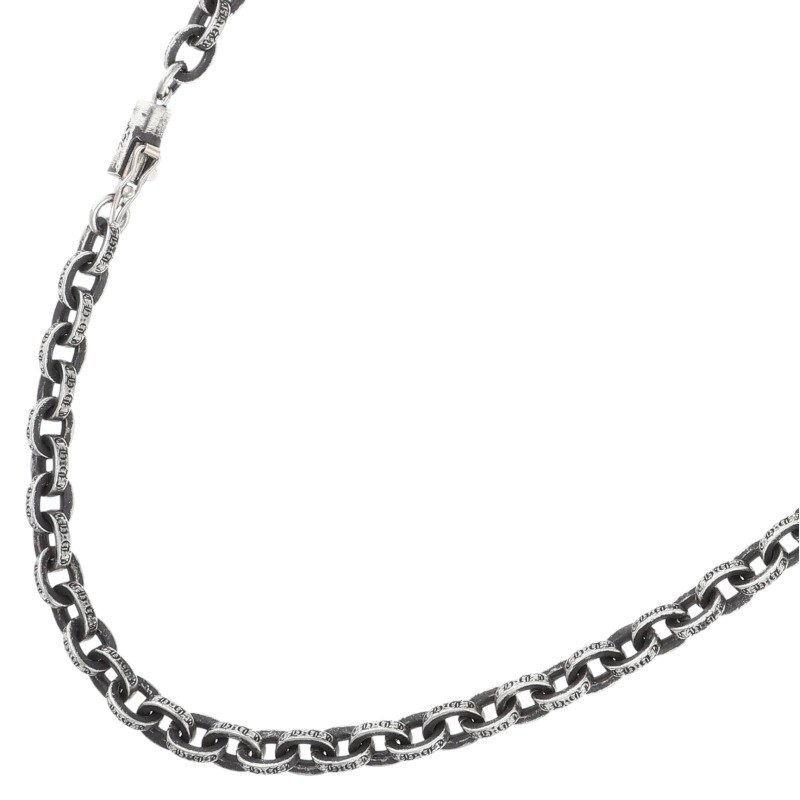 クロムハーツ Chrome Hearts 大きさ:24inch  PAPER CHAIN 24 調査報告チェーン店24inch しろがね色首飾り(しろがね色 38.03g)【614062】【GZ11】【小物】【中古】bb389#rinkan*A