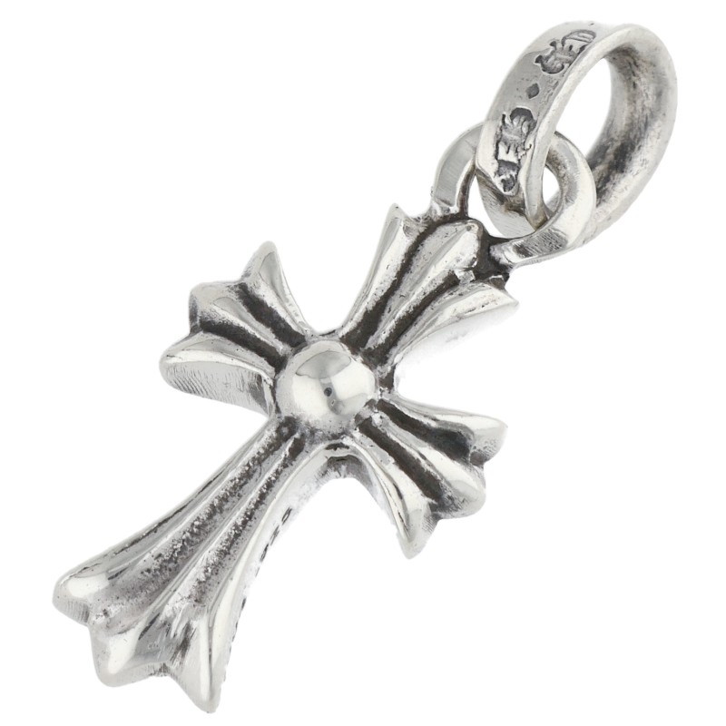クロムハーツ Chrome Hearts   CRS BBYFAT ベイビーファット 惹きつける しろがね色首飾りいの一番(しろがね色 2.19g)【914062】【SS07】【小物】【中古】bb434#rinkan*B