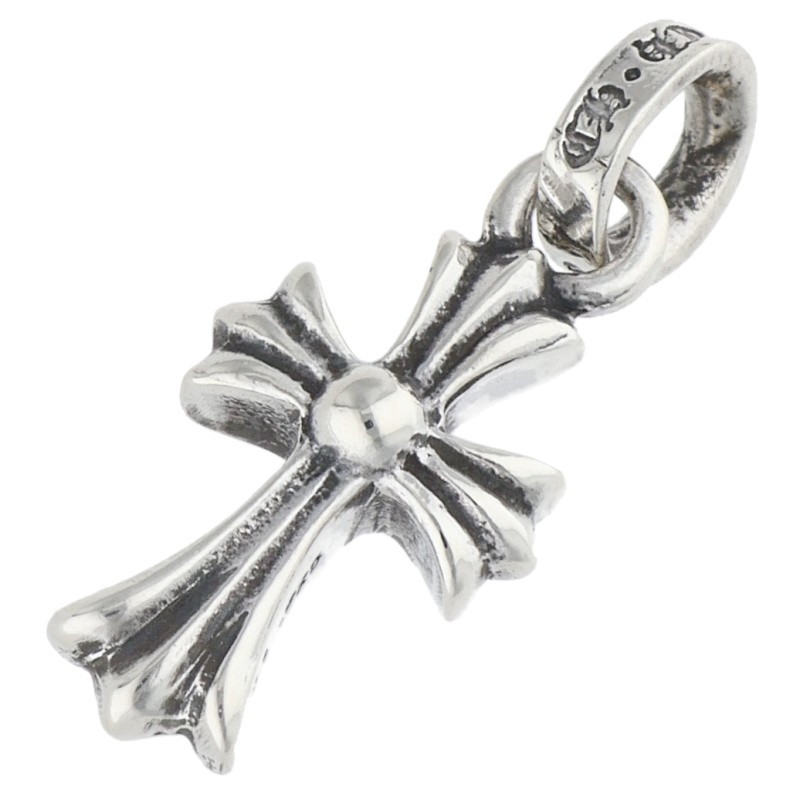 クロムハーツ Chrome Hearts   CRS BBYFAT ベイビーファット 惹きつける しろがね色首飾りいの一番(しろがね色 2.32g)【914062】【SS07】【小物】【中古】bb434#rinkan*B