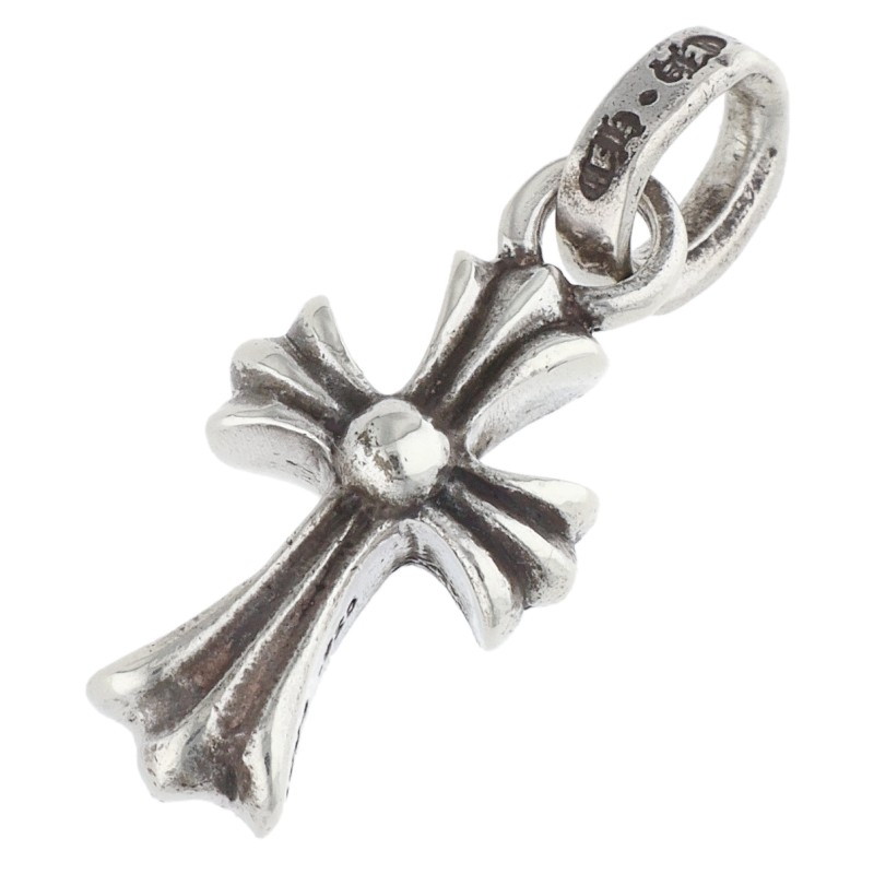 クロムハーツ Chrome Hearts CRS BBYFAT ベイビーファット チャーム シルバーネックレストップ(シルバー 2.39g)【814062】【GZ11】【小物】【中古】bb437#rinkan*B |RINKAN