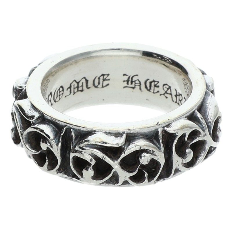 クロムハーツ Chrome Hearts 大きさ:11.5号  ETRNITY VINE BAND エタニティヴァインバンド しろがね色輪っか(しろがね色 12.84g)【824062】【os06】【小物】【中古】bb326#rinkan*B