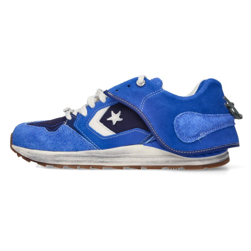 コンバース CONVERSE ×アーダーエラー ADERERROR 大きさ:28糎  A14290C スエードローカットスニーカー(青色)【224062】【BS99】【メンズ】【小物】【中古】bb456#rinkan*A