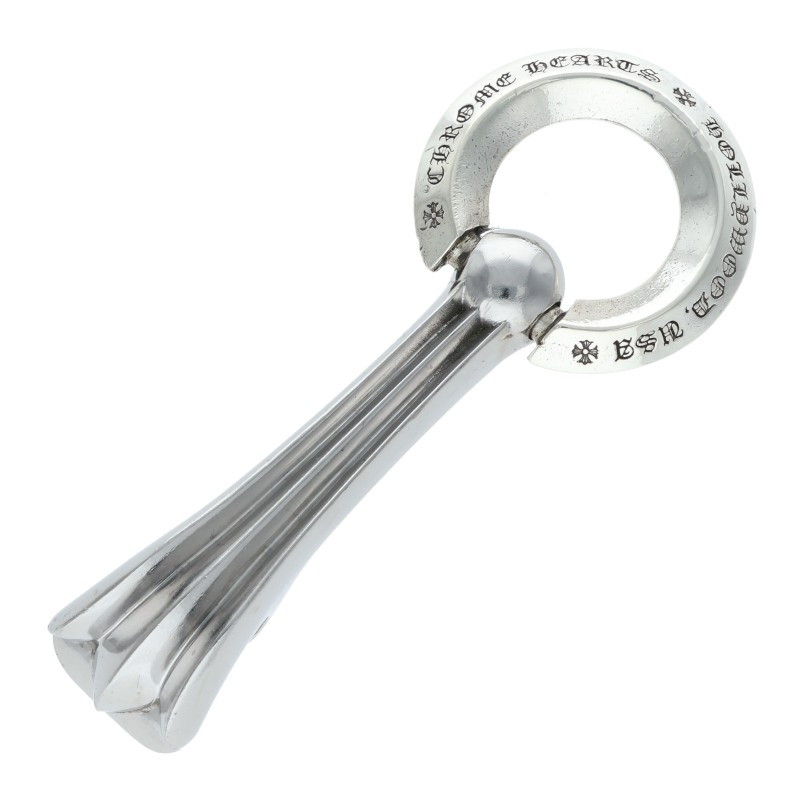 クロムハーツ Chrome Hearts   OPENER クロステイルオープナー 2011年クリスマスノベルティ シルバーオープナー栓抜き(しろがね色 42.11g)【224062】【SS07】【小物】【中古】bb134#rinkan*B