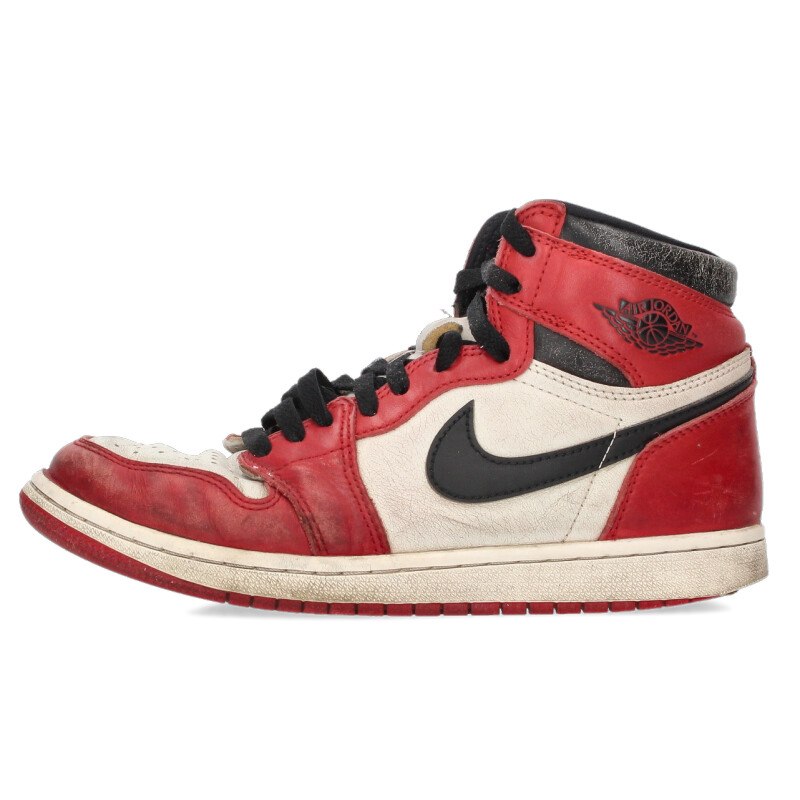 ナイキ NIKE 大きさ:26糎  AIR JORDAN 1 HIGH OG CHICAGO LOST \u0026 FOUND DZ5485-612 エアジョーダンワンハイロストアンドファウンドスニーカー(赤いこと×白いこと×黒いこと)【324062】【BS99】【メンズ】【小物】【中古】bb30#rinkan*C