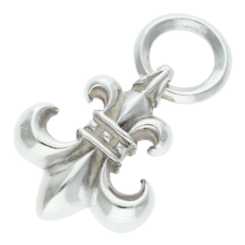 クロムハーツ Chrome Hearts   BS FLUER BS太陽フレアシャンデリヤ 年寄りのシャンデリヤ しろがね色首飾りとっ始め(しろがね色 26.85g)【724062】【FK04】【小物】【中古】bb30#rinkan*B