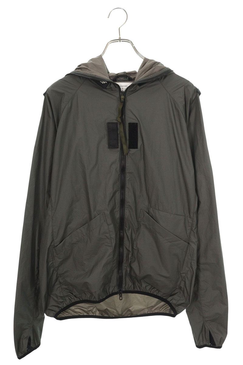 アクロニウム ACRONYM 大きさ:M  24SS  J118-WS パッカブルウインドストッパーナイロンパーカージャケット(薄墨色)【105062】【BS99】【メンズ】【中古】bb62#rinkan*B