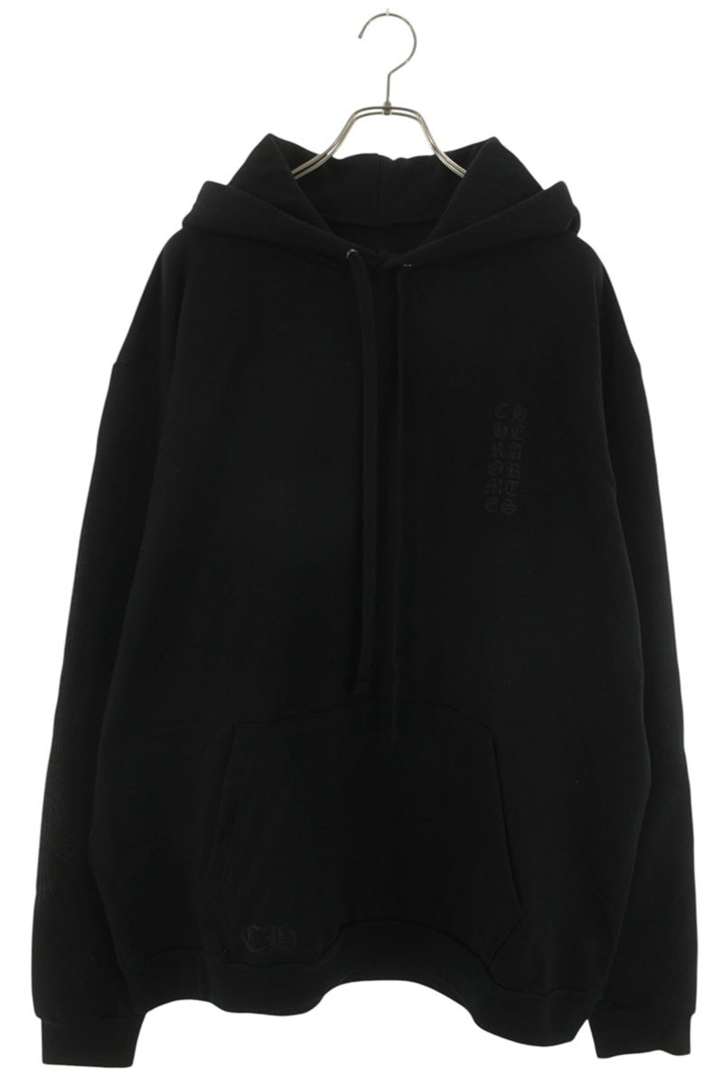 クロムハーツ Chrome Hearts 大いさ:XL  SWTSHRT 固定ディスク PLVR LTD ティーシャツパーカー Miami制限事項アームセメタリークロスプリントパーカー(黒いこと)【524062】【SS07】【メンズ】【中古】bb134#rinkan*S