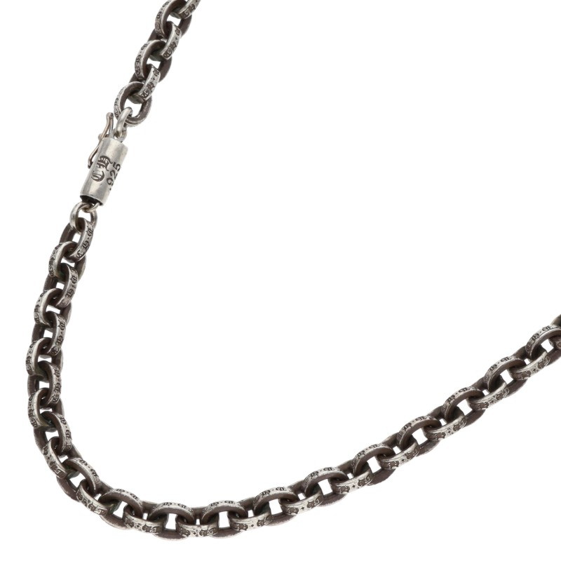 クロムハーツ Chrome Hearts 大きさ:18inch  PAPER CHAIN 18 調査報告チェーン店18inch しろがね色首飾り(しろがね色 33.67g)【724062】【SJ02】【小物】【中古】bb411#rinkan*B