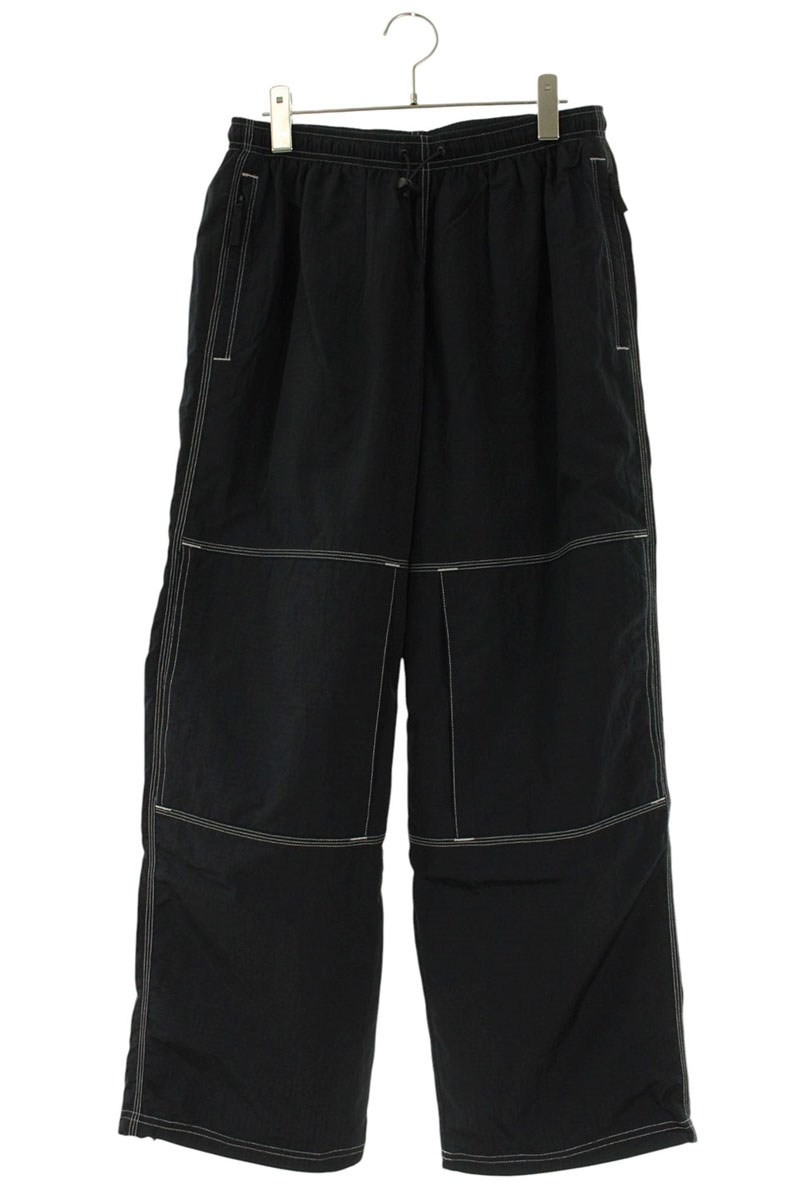 シュプリーム SUPREME ×ナイキ NIKE 大いさ:M  24SS  Ripstop Track Pant リップストップナイロントラックロングパンツ(黒いこと)【624062】【BS99】【メンズ】【中古】bb212#rinkan*B メンズファッション-ズボン・パンツ