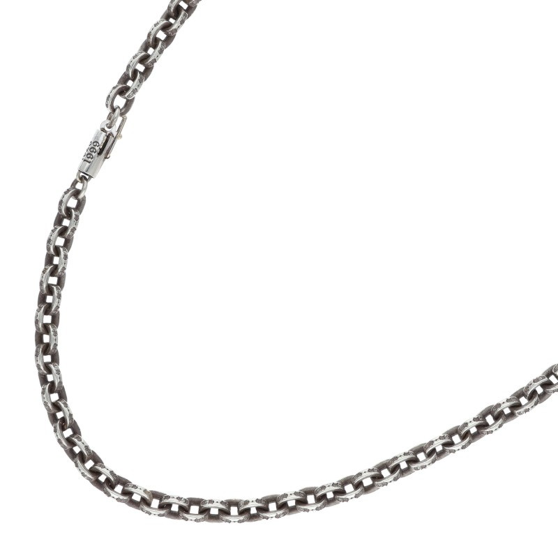 クロムハーツ Chrome Hearts 大きさ:18inch  PAPER CHAIN 18 調査報告チェーン店18inch しろがね色首飾り(しろがね色 33.83g)【924062】【SJ02】【小物】【中古】bb92#rinkan*B