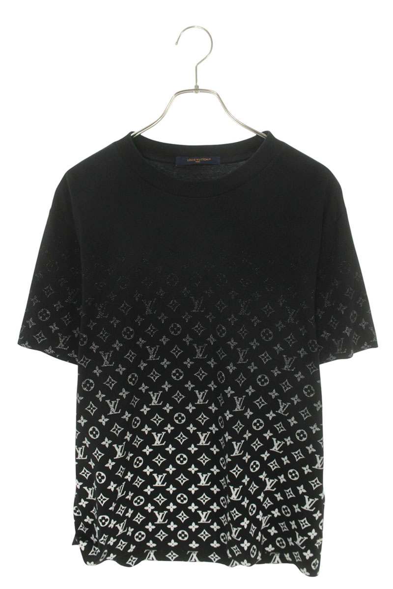 ルイヴィトン LOUISVUITTON 大きさ:L  RM232Q NPG HKY46W モノグラムグラデーションプルオーバー(黒いこと)【924062】【SS13】【メンズ】【中古】bb209#rinkan*B