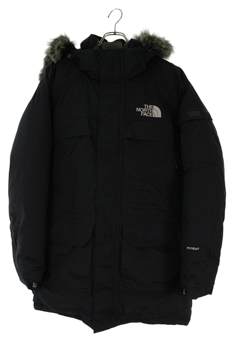 北の方人間の顔 THE NORTH FACE 大きさ:S  ND01609 マクマードパーカーダウンジャケット(黒いこと)【205062】【BS99】【メンズ】【中古】bb455#rinkan*B