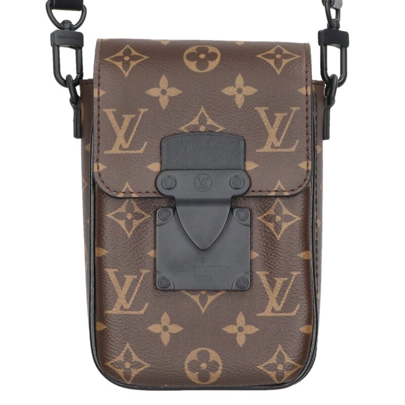 ルイヴィトン LOUISVUITTON   M81522 S鍵を掛ける ヴェルティカル ウェアラブル モノグラムマカサーショルダーバッグ(赤銅色)【105062】【GZ14】【小物】【中古】bb162#rinkan*A