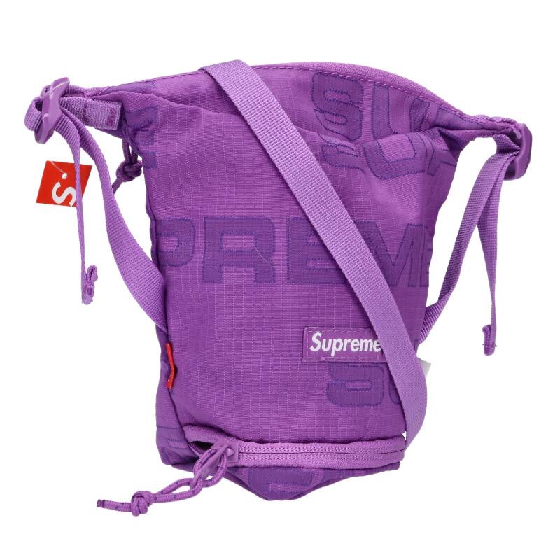 シュプリーム SUPREME 21AW Neck Pouch ボックスロゴナイロンネックポーチショルダーバッグ(パープル)【206062】【BS99】【小物】【中古】bb51#rinkan*S|RINKAN
