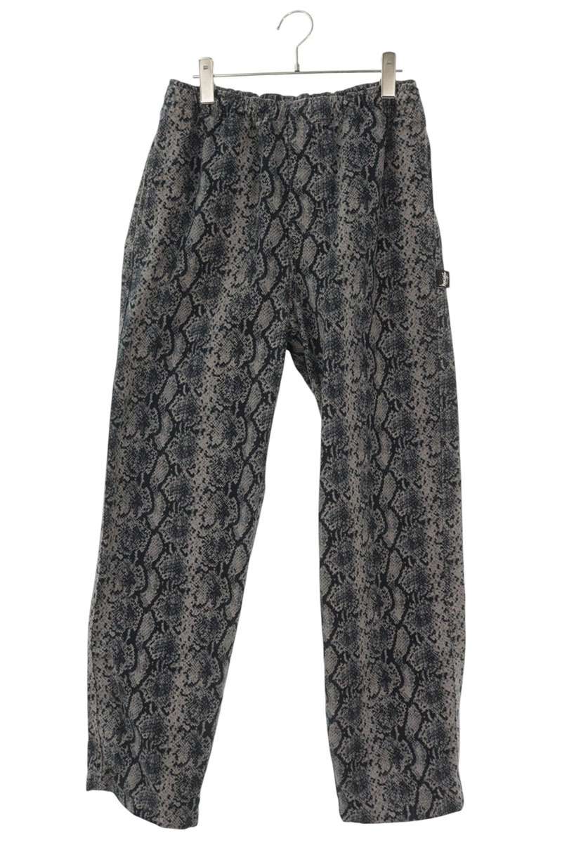 ステューシー STUSSY 大きさ:S パイソンイージーロングパンツ(薄墨色)【015062】【BS55】【メンズ】【中古】bb297#rinkan*D