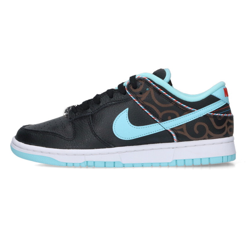 ナイキ NIKE 大きさ:27糎  DUNK LOW RETRO SE DH7614-001 ダンクローレトロバーバーショップスニーカー(黒いこと×点火装置青色)【115062】【BS99】【メンズ】【小物】【中古】bb187#rinkan*A
