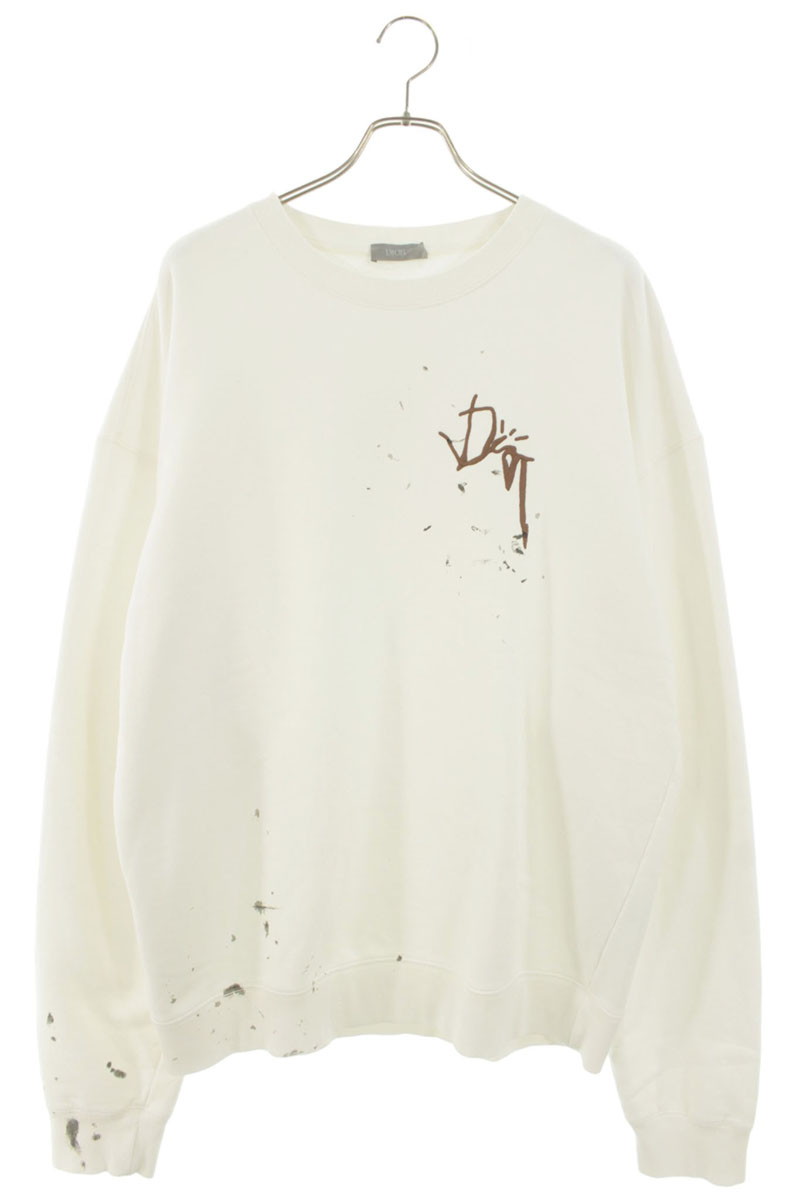 クリスチャンディオール DIOR 大きさ:XXL  283J679A0531 カクタスジャック ロゴタイプ刺しゅう汗水(白いこと)【105062】【SB01】【メンズ】【中古】bb456#rinkan*B