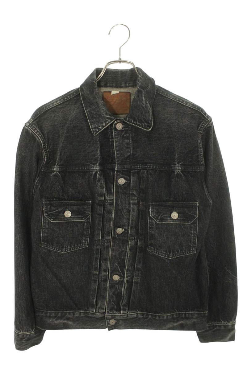 シュガーケーン SUGAR CANE サイズ:40 SC15650 2ndセルビッジデニムジャケット(ブラック)【805062】【BS99】【メンズ】【中古】bb455#rinkan*B|RINKAN
