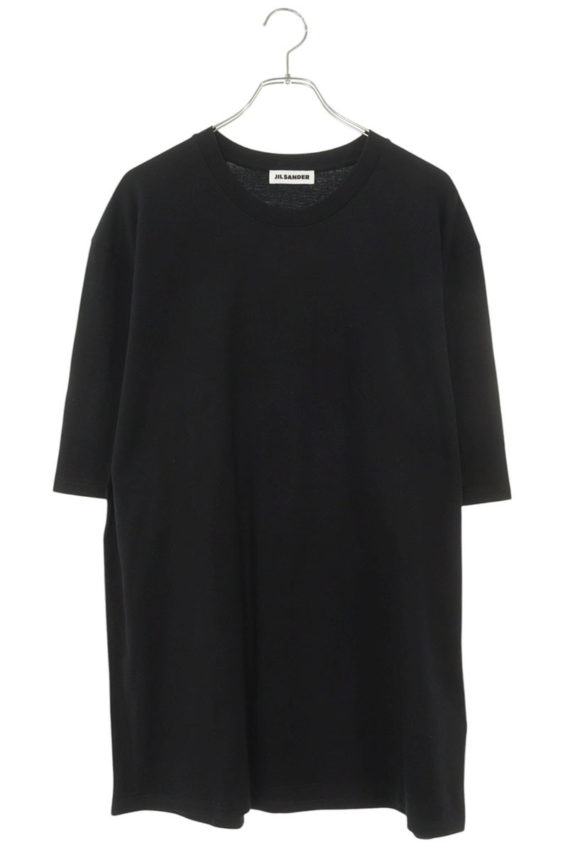 ジルサンダー JILSANDER サイズ:XL J22GC0189 バックロゴプリントクルーネックTシャツ(ブラック)【805062】【BS99】【メンズ】【中古】bb456#rinkan*B|RINKAN