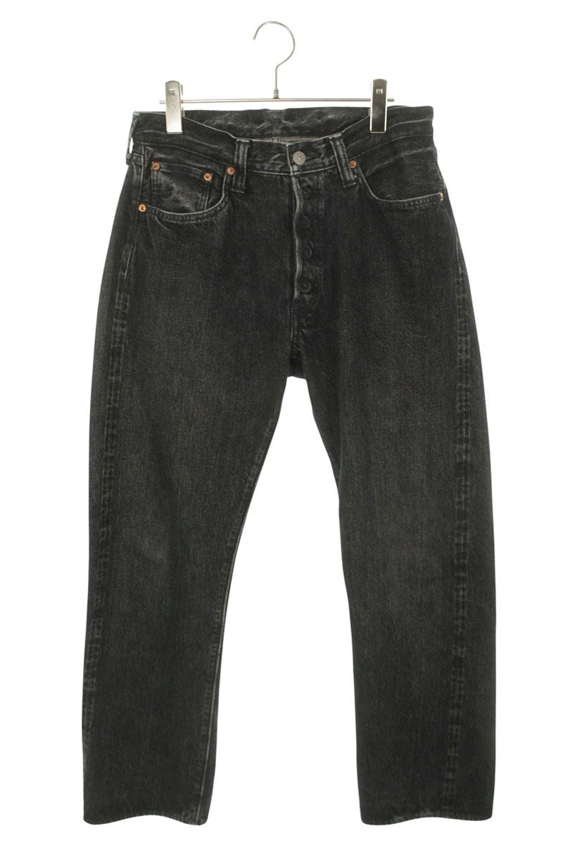 シュガーケーン SUGAR CANE  大きさ:30  SC42460 ストレートデニムパンツ(黒いこと)【805062】【BS99】【メンズ】【中古】bb455#rinkan*B