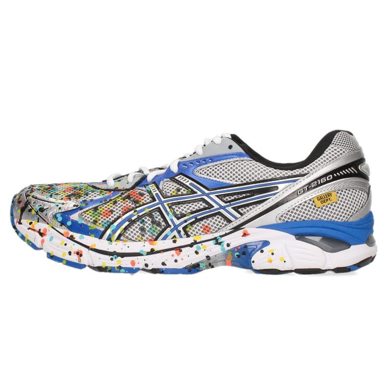 アシックス asics ×ギャラリーデプト GALLERY DEPT サイズ:29.5cm GT-2160 - COMPLEXCON 1201A987 メッシュローカットスニーカー(グレー×ブルー×マルチ)【015062】【BS99】【メンズ】【小物】【中古】bb456#rinkan*A|RINKAN