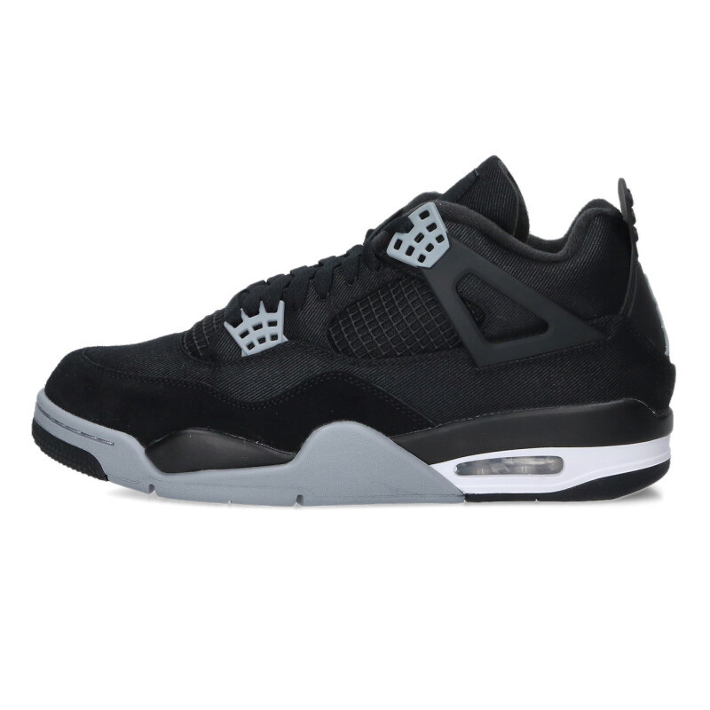 ナイキ NIKE 大きさ:28.5珊  Air Jordan 4 SE Black and Light Steel DH7138-006 エアジョーダン4SEブラックアンドライトスティールスニーカー(黒いこと)【015062】【BS99】【メンズ】【小物】【中古】bb78#rinkan*S