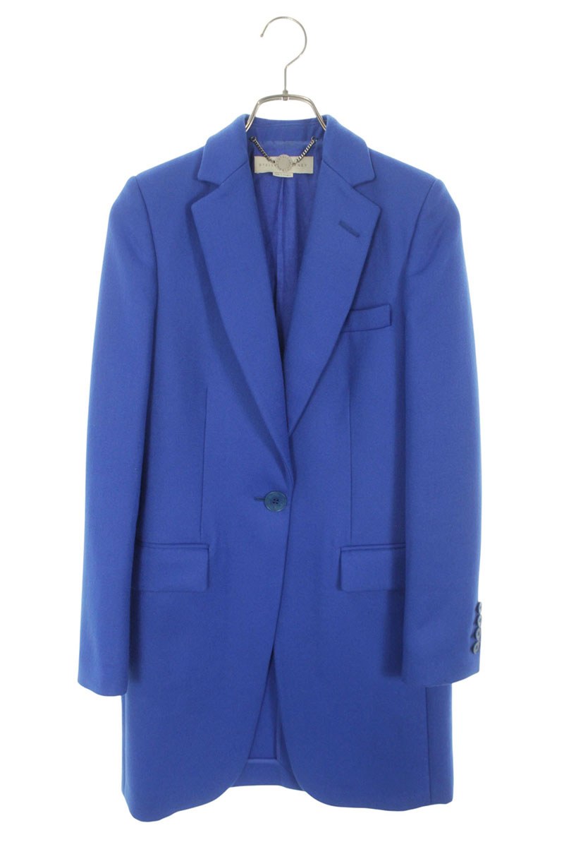 ステラマッカートニー STELLA McCARTNEY 大きさ:38 チェスターコート(青色)【805062】【BS99】【レディース】【中古】bb18#rinkan*B