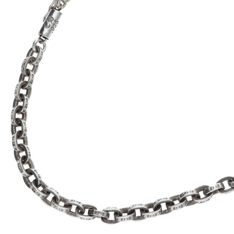 クロムハーツ Chrome Hearts 大きさ:20inch  PAPER CHAIN 20 調査報告チェーン店20inch しろがね色首飾り(しろがね色 31.59g)【315062】【SJ02】【小物】【中古】bb412#rinkan*C