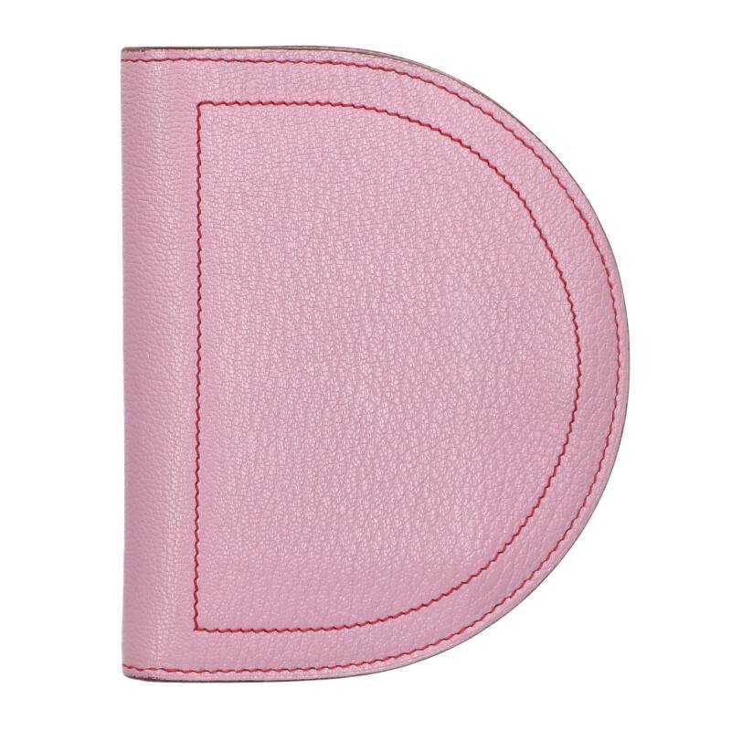 エルメス HERMES   インザループコンパクト D目じるし モーヴシルベストルシェーブル御釣り入れ(サクラ色)【106062】【BS99】【小物】【中古】bb14#rinkan*A