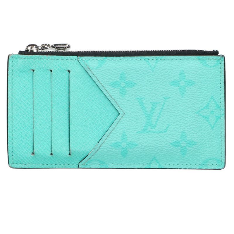 ルイヴィトン LOUISVUITTON   タイガラマ 鋳貨歌留多・保持者 M30901 モノグラムコインケース(点火装置青色)【106062】【BS99】【小物】【中古】bb455#rinkan*B