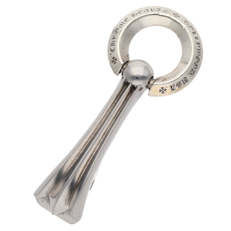 クロムハーツ Chrome Hearts   OPENER クロステイルオープナー 2011年クリスマスノベルティ シルバーオープナー栓抜き(しろがね色 45.41g)【415062】【os06】【小物】【中古】bb453#rinkan*C