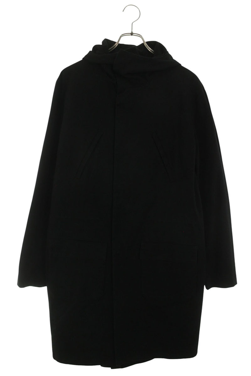 ラフシモンズ RAF SIMONS 大きさ:44  161-700 ISOLATED HEROES フォトプリントモッズコート(黒いこと)【115062】【BS99】【メンズ】【中古】bb356#rinkan*B
