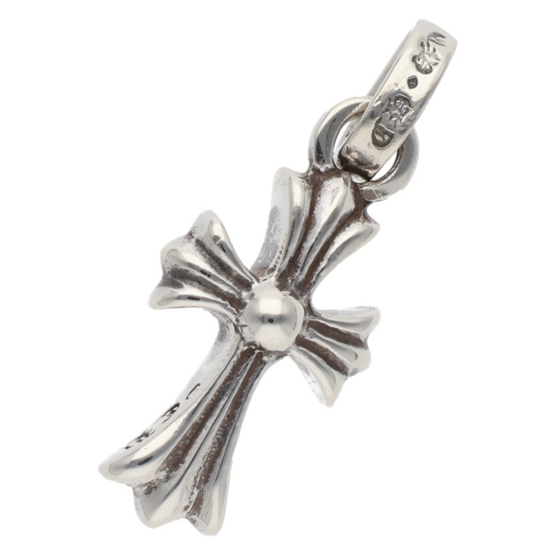 クロムハーツ Chrome Hearts   CRS BBYFAT ベイビーファット 惹きつける しろがね色首飾りいの一番(しろがね色 2.33g)【015062】【NO05】【小物】【中古】bb297#rinkan*B