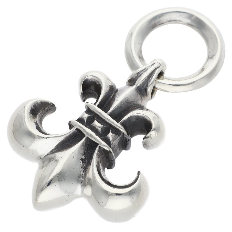 クロムハーツ Chrome Hearts   BS FLUER BS太陽面爆発シャンデリヤ 年寄りの シャンデリヤ しろがね色頸飾りいの一番(しろがね色 24.71g)【315062】【聞き届ける15】【小物】【中古】bb379#rinkan*B