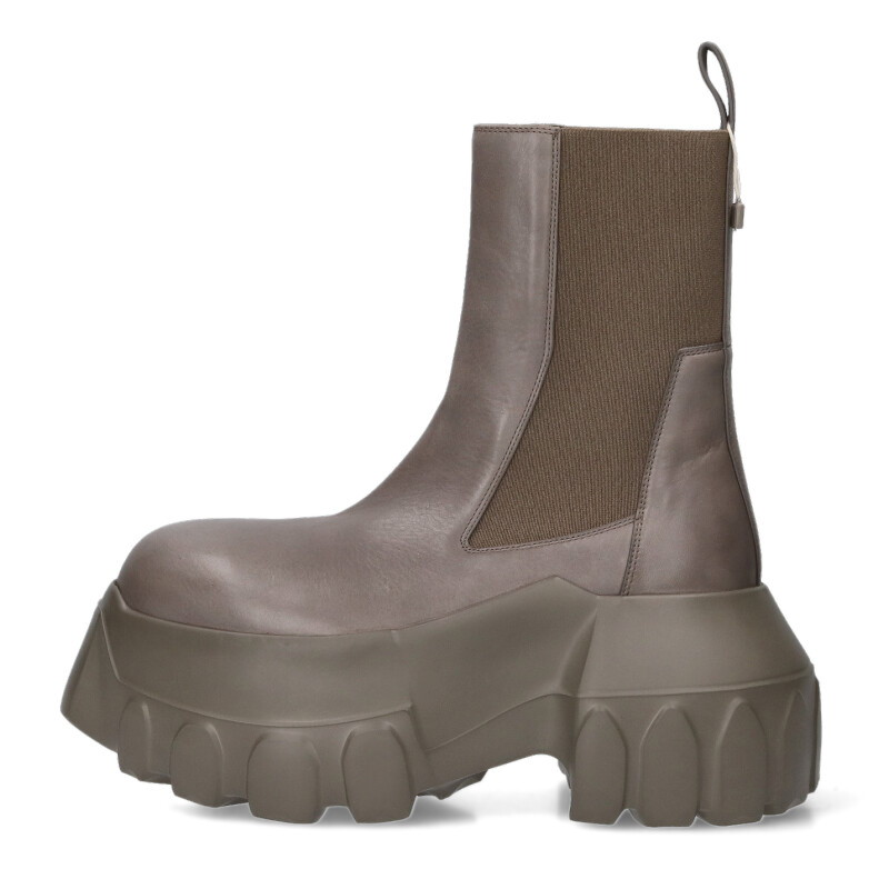 リックオウエンス Rick Owens 大きさ:40  BEATLE MEGA TRACTOR ビートルメガトラクターブーツ(薄墨色)【705062】【SB01】【メンズ】【小物】【中古】bb356#rinkan*S