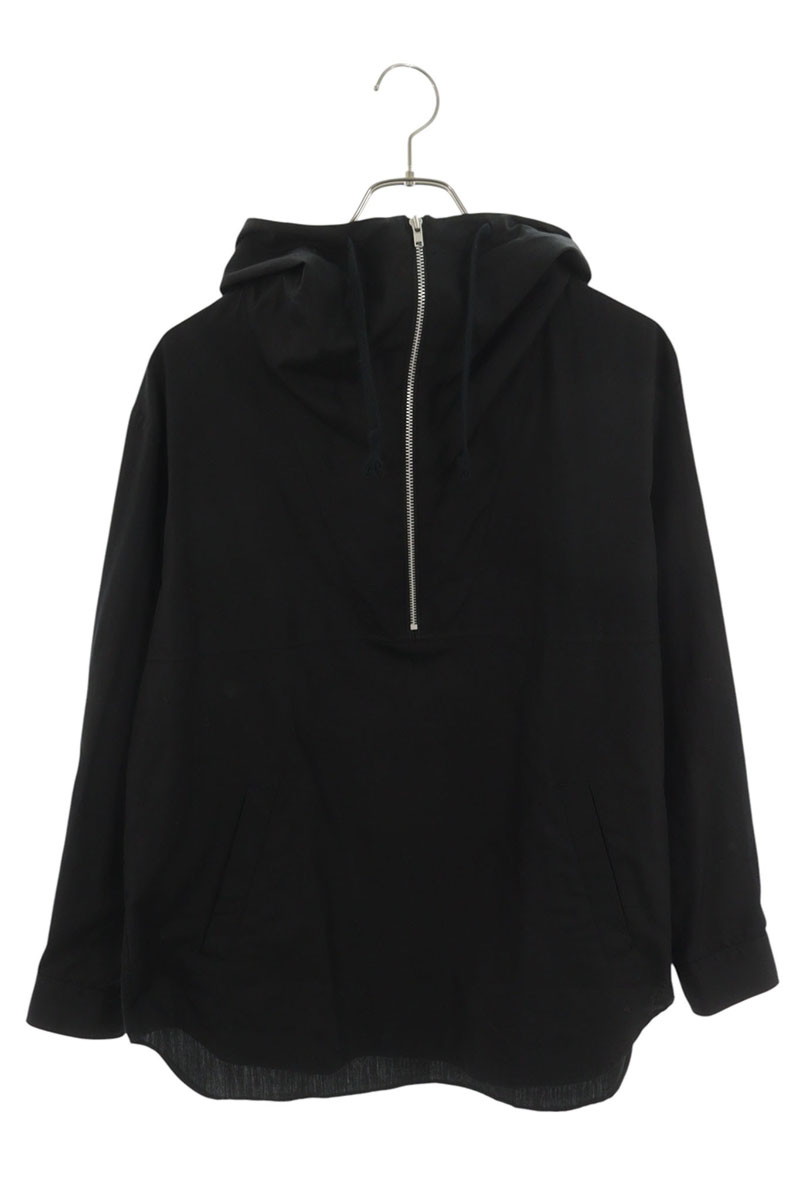 コムデギャルソンオムドゥ COMME des GARCONS HOMME DEUX サイズ:XS DN-B045 AD2024ハーフジップアノラックブルゾン(ブラック)【315062】【BS99】【メンズ】【中古】bb132#rinkan*B|RINKAN