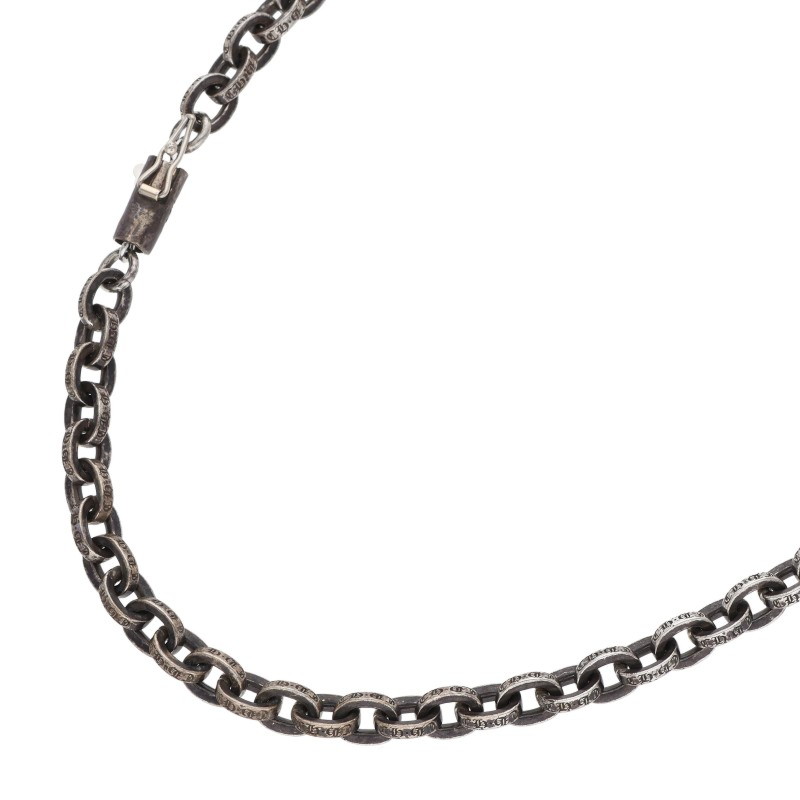 クロムハーツ Chrome Hearts 大きさ:24inch  PAPER CHAIN 24 調査報告チェーン店24inch しろがね色首飾り(しろがね色 37.78g)【315062】【GZ11】【小物】【中古】bb437#rinkan*A