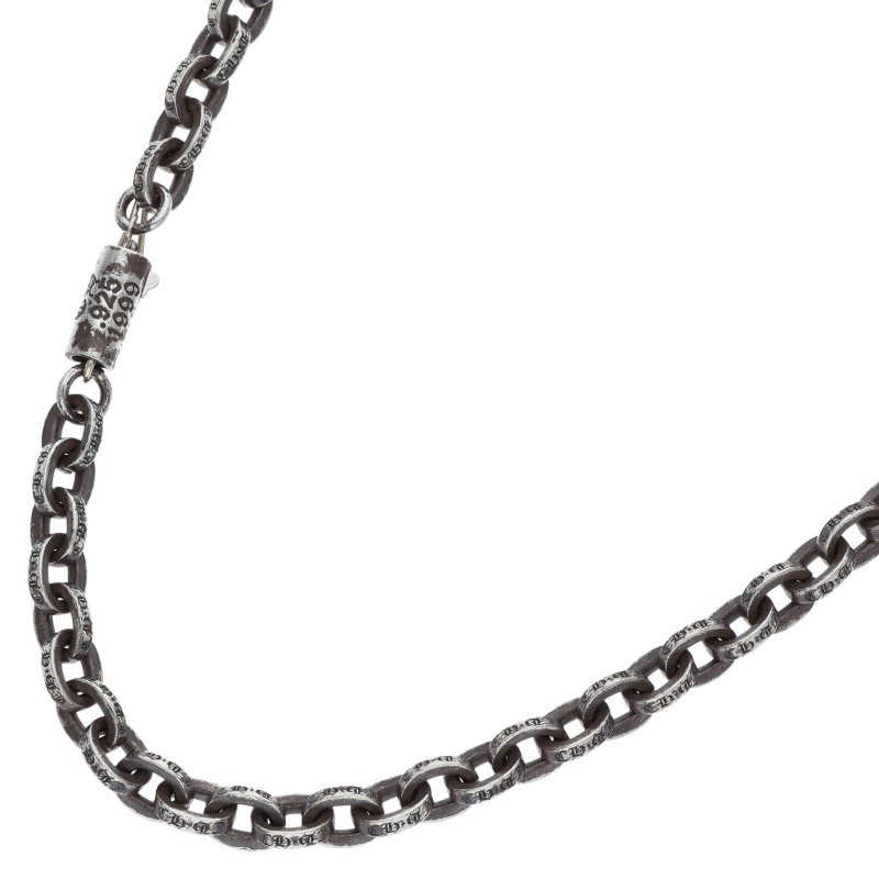 クロムハーツ Chrome Hearts 大きさ:20inch  PAPER CHAIN 20 調査報告チェーン店20inch しろがね色首飾り(しろがね色 31.4g)【815062】【OM10】【小物】【中古】bb334#rinkan*B