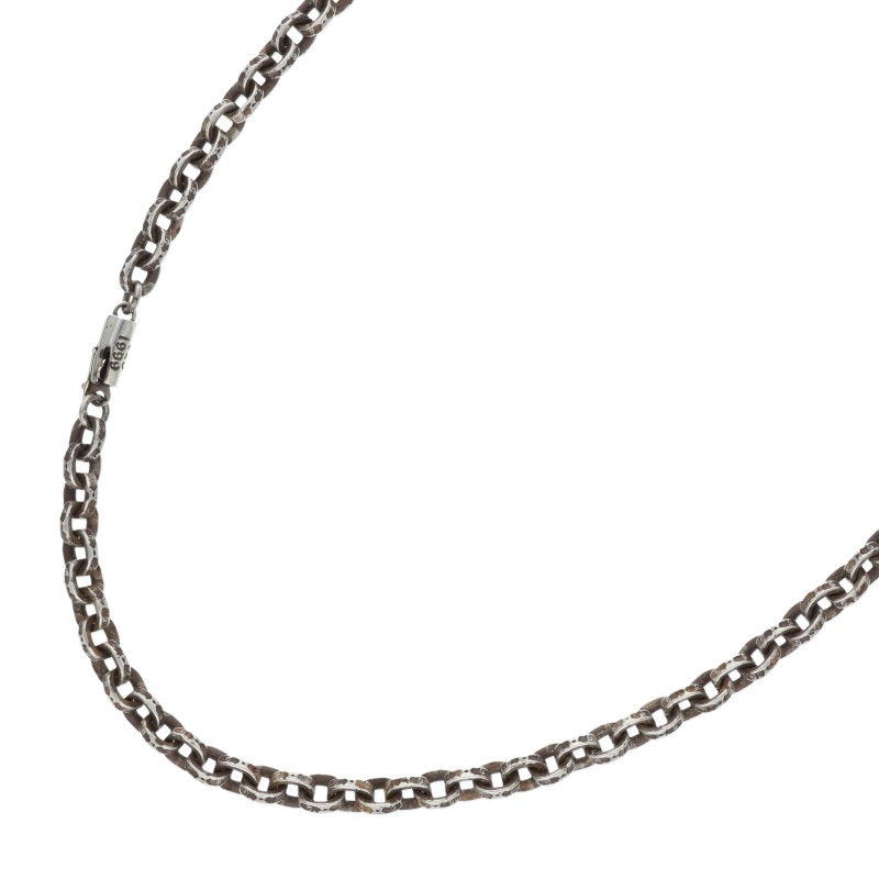 クロムハーツ Chrome Hearts 大きさ:20inch  PAPER CHAIN 20 調査報告チェーン店20inch しろがね色首飾り(しろがね色 37.25g)【915062】【NO05】【小物】【中古】bb432#rinkan*B