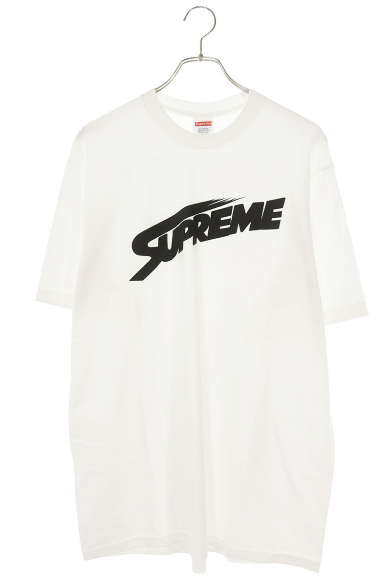 シュプリーム SUPREME 大きさ:L  MONT BLANC TEE 刷り上げるプルオーバー(白いこと)【115062】【OM10】【メンズ】【中古】bb33#rinkan*A