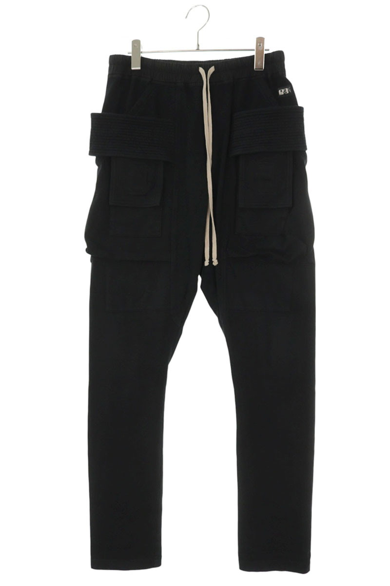 ダークシャドウ DRKSHDW 大きさ:XS  DU21S2376-RIG CREATCH CARGO DRAWSTRING クリーチカーゴドローストリングロングパンツ(黒いこと)【905062】【SB01】【メンズ】【中古】bb380#rinkan*B