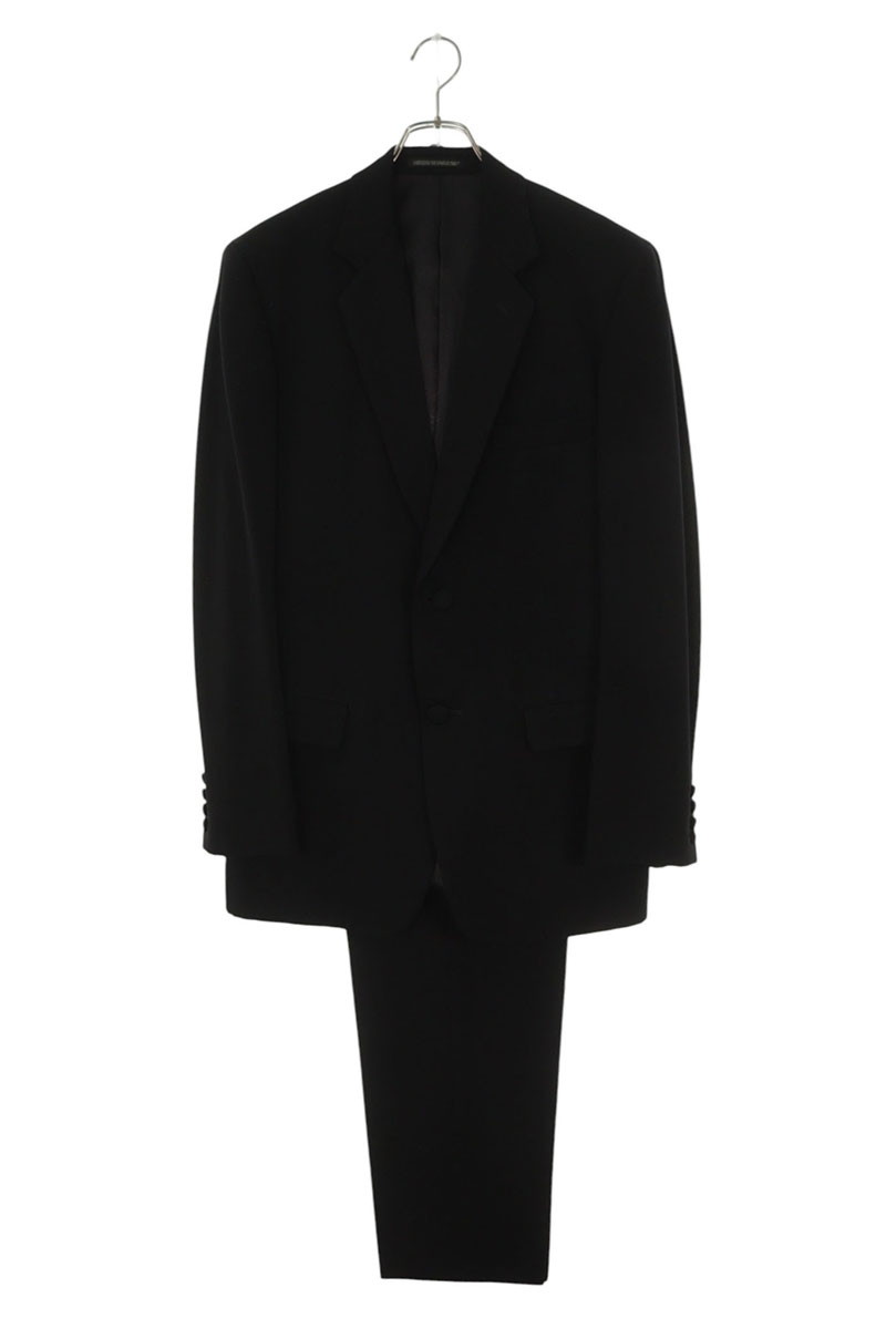 ヨウジヤマモト コスチュームドオム YOHJI YAMAMOTO COSTUME D\u0027HOMME 大きさ:3  HQ-J95-154 HQ-P87-154 羊毛セットアップ(黒いこと)【106062】【BS99】【メンズ】【中古】bb380#rinkan*D